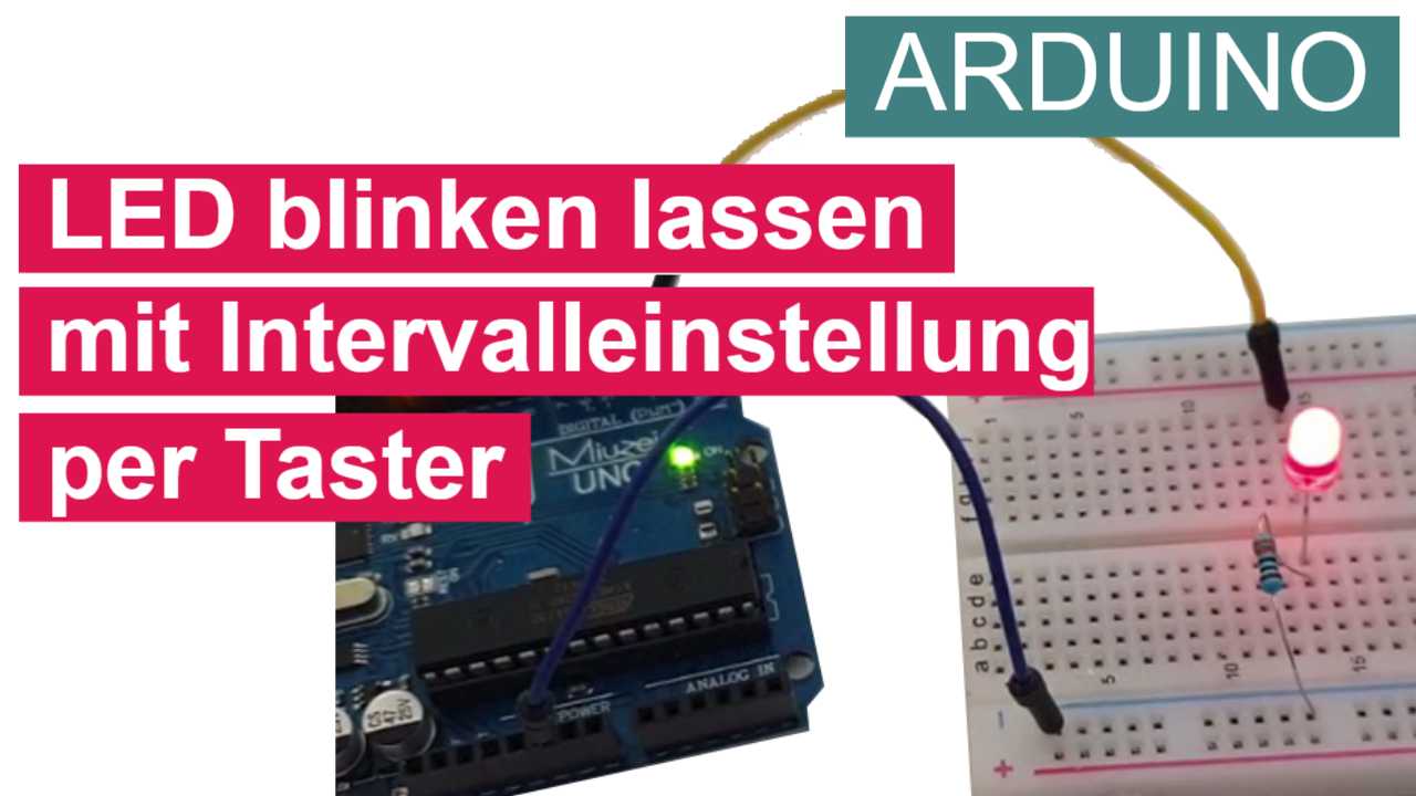 Cover Blinkschaltung für Arduino